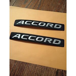 New Honda Accord Black White Iron On Patches for Jacket Hat Shirt Pants Car Cove